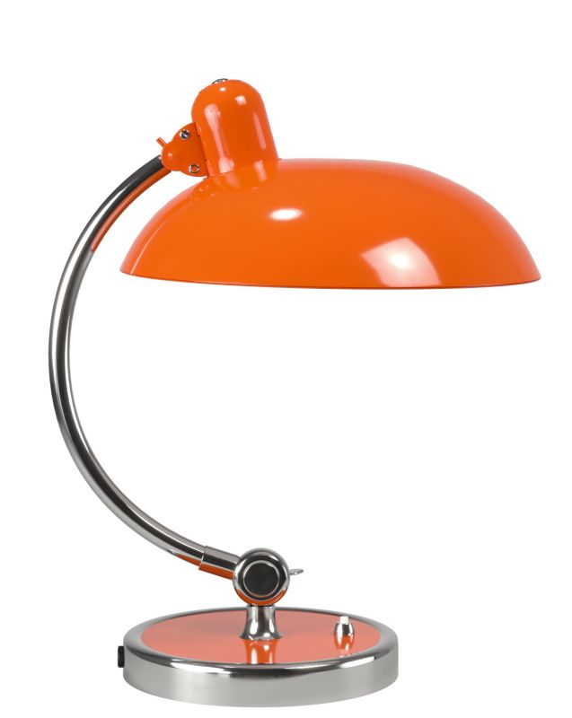 Kaiser idell 6631 T Luxury Table Lamp RAL 2004 Pure Orange SPECIAL EDITION Fritz Hansen